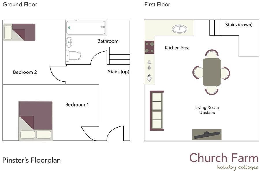 Church Farm Holiday Cottages - Pinster Cottage Ashbourne (Derbyshire) Exterior foto